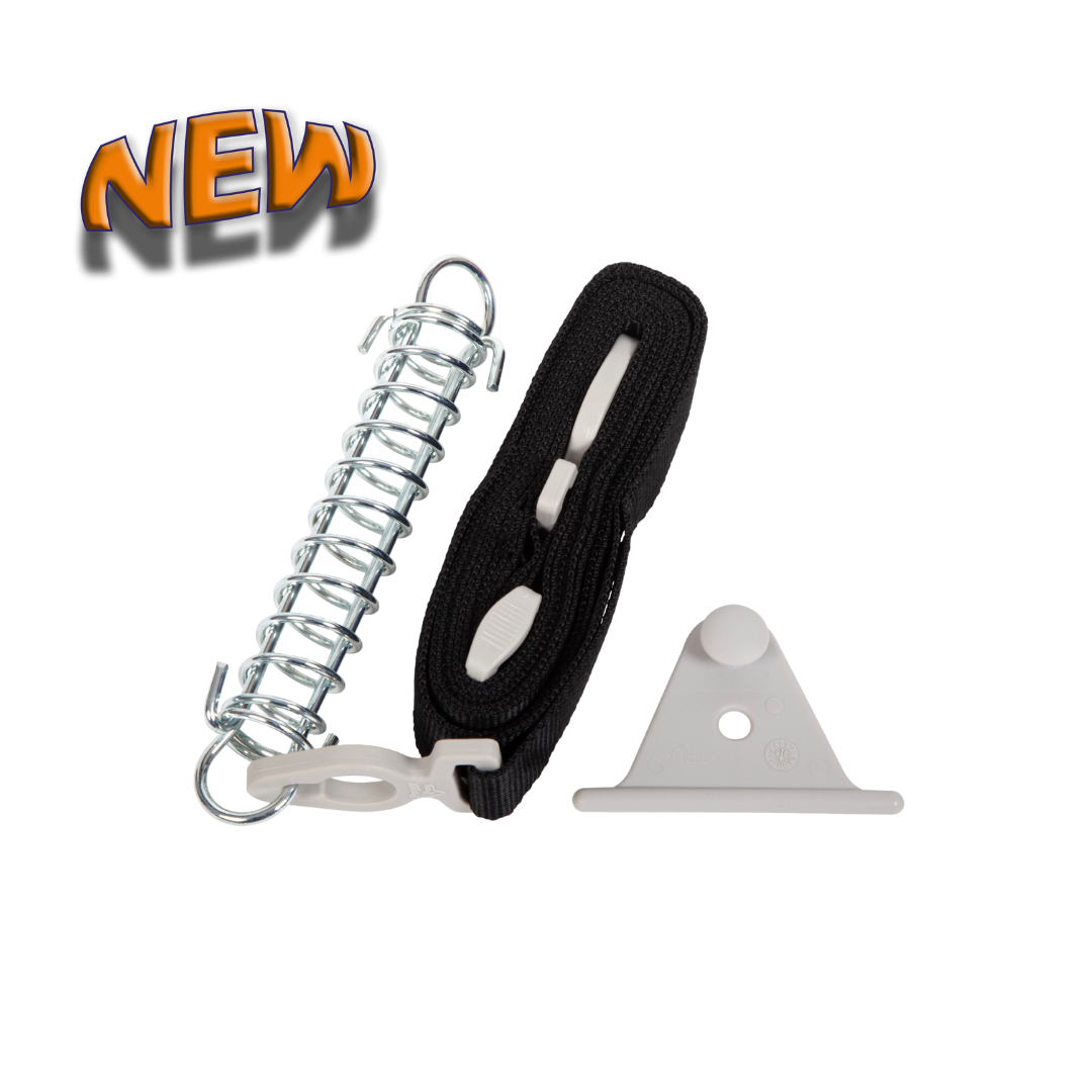 Tie Strap 2.0 (1.5-3 m) black • single item (PP25BK) • adjustable awning tension strap (Thule Omnistor, Dometic, Fiamma, etc.)