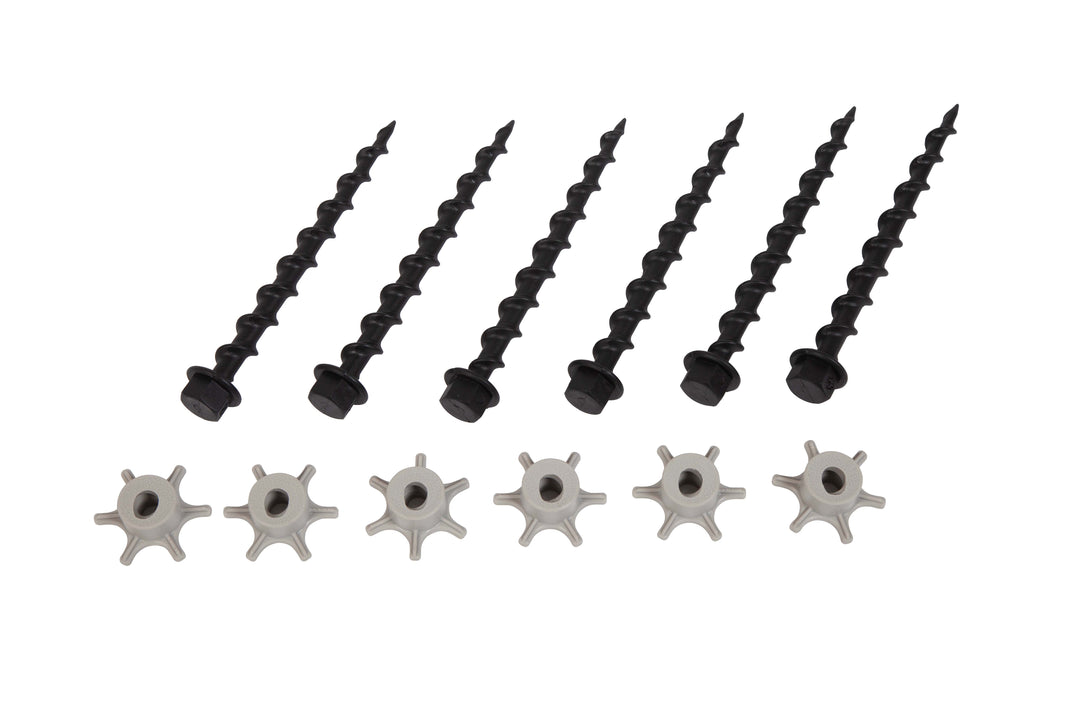 Fix&Go Peg&Stop awning set black • Set incl. bag (PP99BK) • Thule Omnistor, Dometic & Fiamma awning anchoring system (Obelink feet do not fit!)