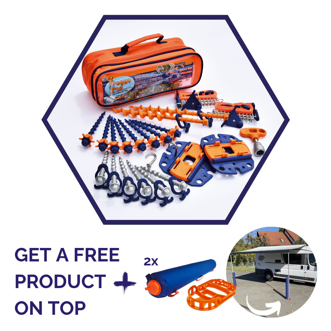Jumbo Awning Bundle (BP222) + 2 x Fix&Go Tubes for free