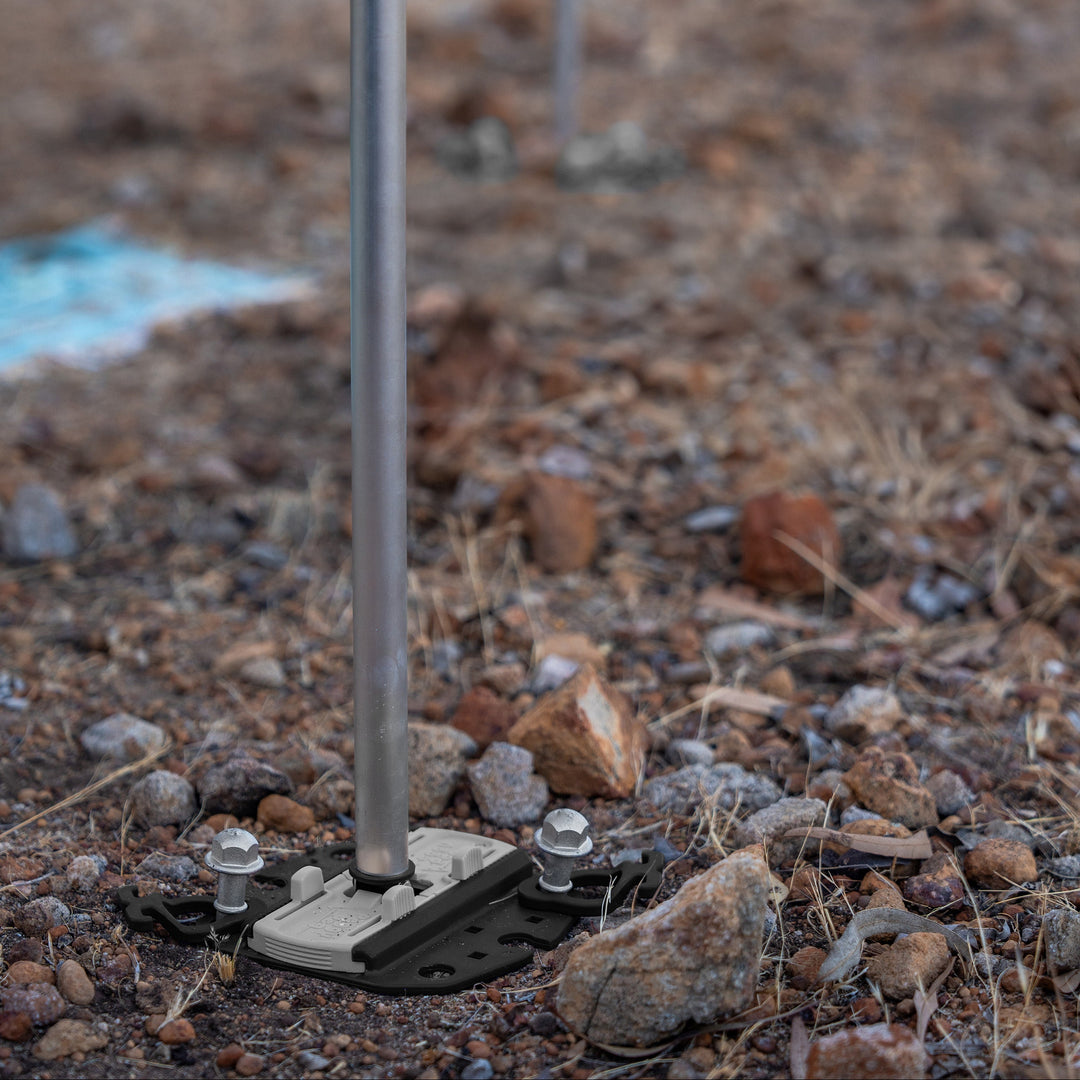 Fix&Go Peg&Stop awning set black • Set incl. bag (PP99BK) • Thule Omnistor, Dometic & Fiamma awning anchoring system (Obelink feet do not fit!)