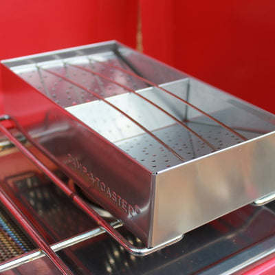 CAMP-A-TOASTER® Stainless Steel • Single item • Best 2 Slice Stove Top Toaster