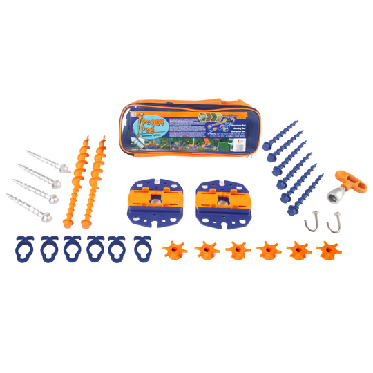 Fix&Go Peg&Stop Awning Set • Set incl. bag (PP99) • Thule Omnistor, Dometic & Fiamma Awning Anchoring system (No Obelink fit!)