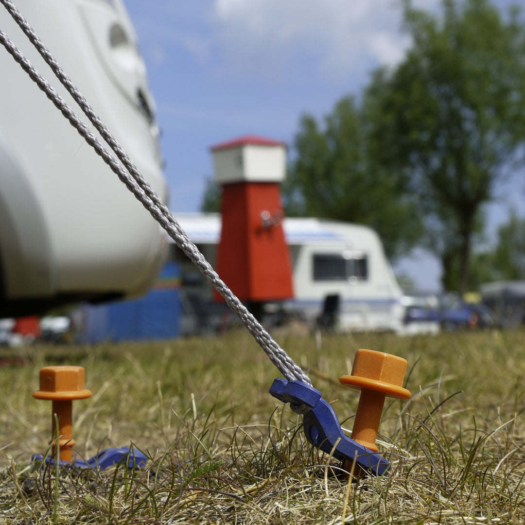 Screw-in Peg Normal (N) 20cm • Pack of 12 (PP02) • Tarps, Tents, Awnings, Gazebos etc.