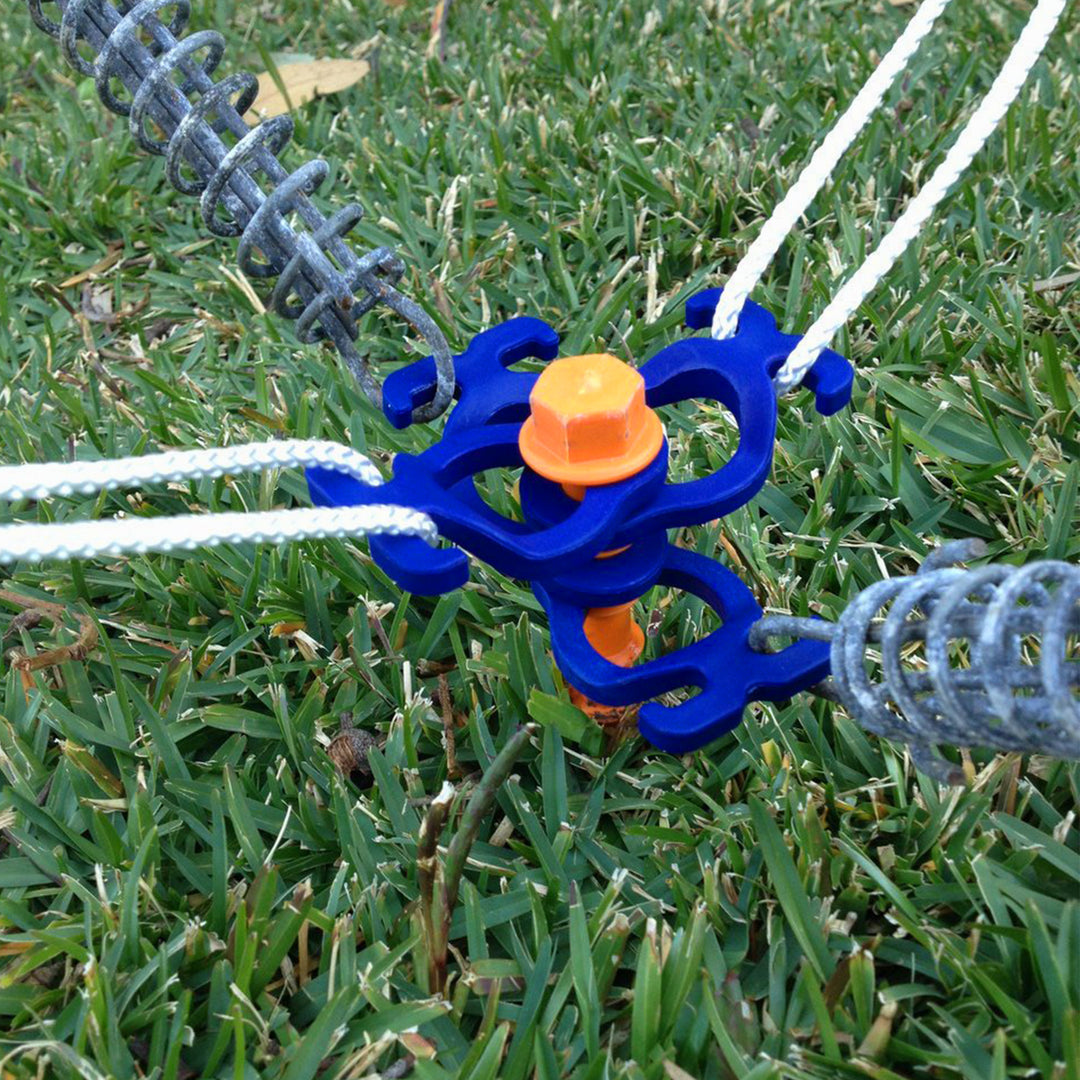 Screw-in Peg Normal (N) 20cm • Pack of 12 (PP02) • Tarps, Tents, Awnings, Gazebos etc.