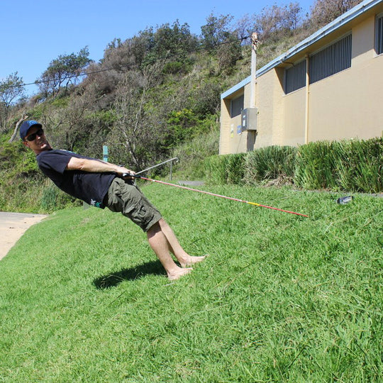 Screw-in Peg Long (L) 31cm • Pack of 2 (PP12) • Heavy Duty Large Plastic Sand Pegs for Sandy / Gravel Subsoil