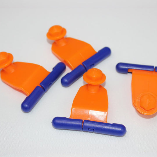 Croc-Adapter • Pack of 4 (PP17) • 5mm & 8mm Awning sail track adapter for Crocodiles & TieStrap