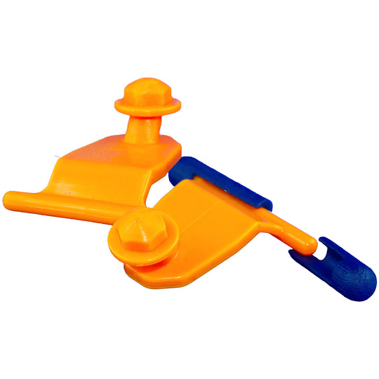 Croc-Adapter • Pack of 4 (PP17) • 5mm & 8mm Awning sail track adapter for Crocodiles & TieStrap