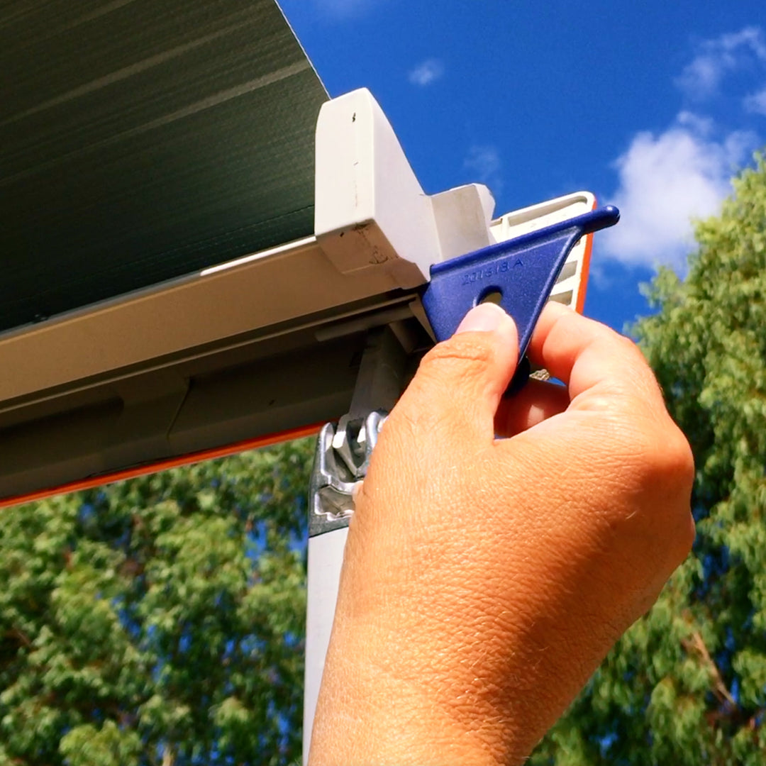 Tie Strap 2.0 (1,5-3m) • Single item (PP25) • Adjustable TieDown Strap for Awnings (Thule Omnistor, Dometic, Fiamma, etc.)