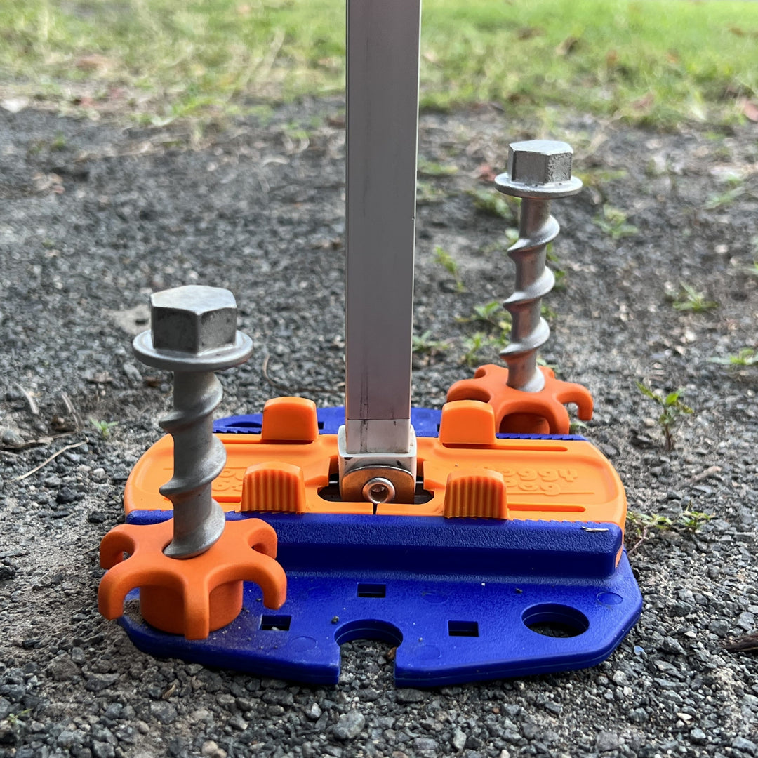 Screw-in Peg Peg&Stop Heavy Duty (P&S HD) 20 cm • Pack of 4 (HP60) • for the toughest camping conditions