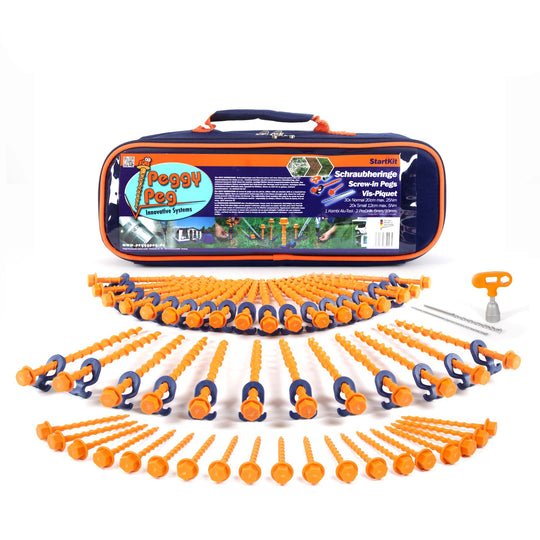 Peggy Peg StartKit • Set incl. bag (PP03) • Complete Peg Pack 50 pegs