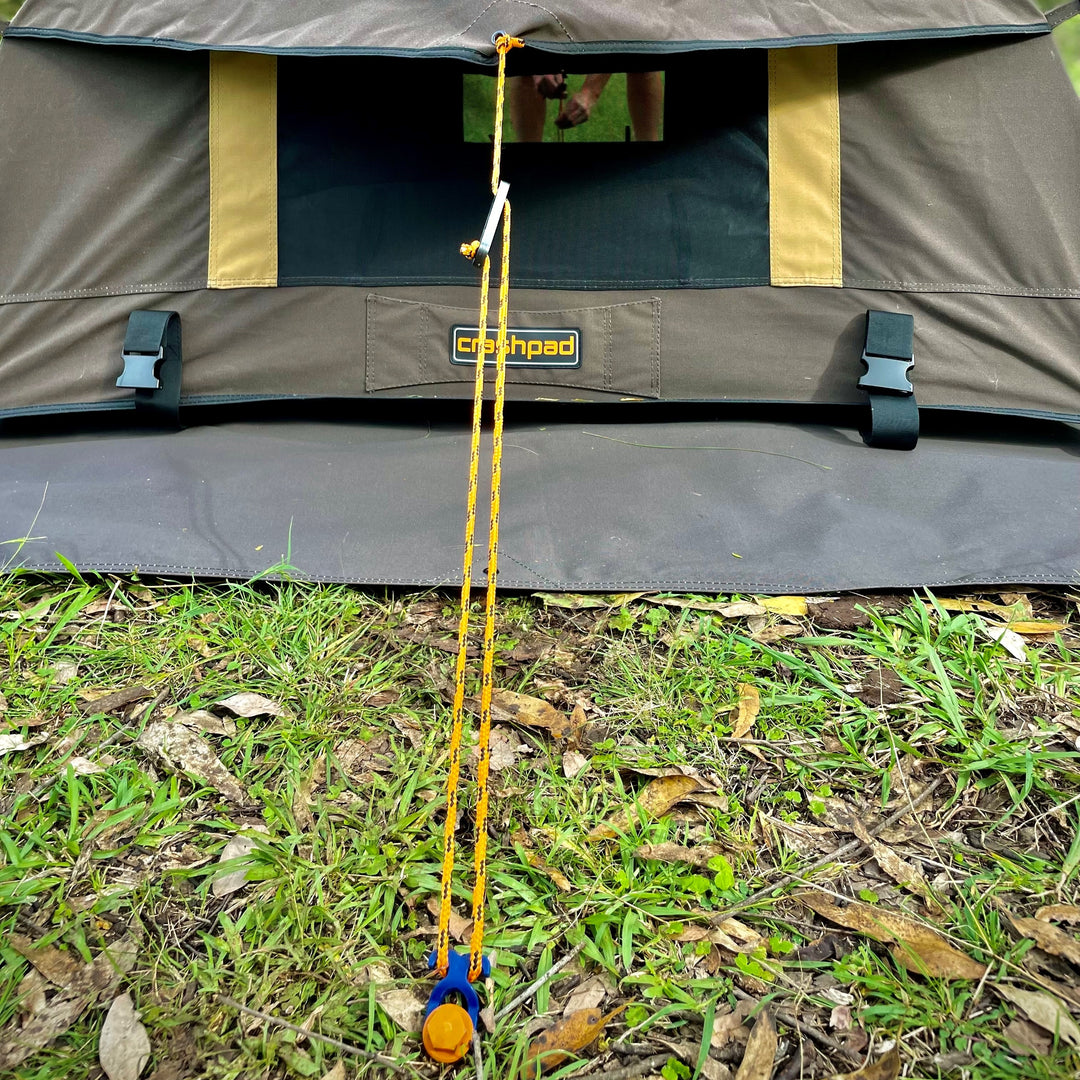 Screw-in Peg Normal (N) 20cm • Pack of 12 (PP02) • Tarps, Tents, Awnings, Gazebos etc.