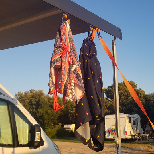 Croc-Adapter • Pack of 4 (PP17) • 5mm & 8mm Awning sail track adapter for Crocodiles & TieStrap