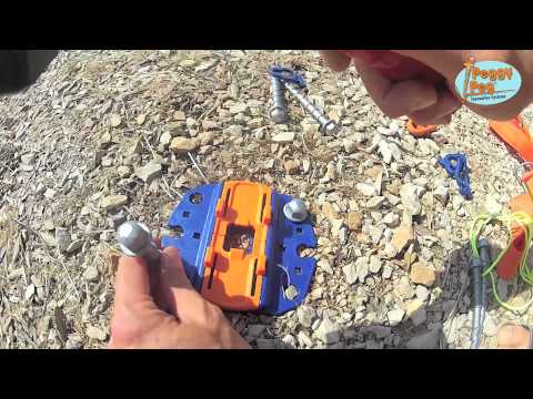 Hit-in Screw-out Peg Hardcore Peggy (HC) 15cm • Pack of 4 (HP61) • for Stony / Rocky Ground