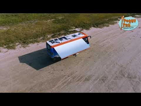 Tie Strap 2.0 (1,5-3m) • Single item (PP25) • Adjustable TieDown Strap for Awnings (Thule Omnistor, Dometic, Fiamma, etc.)